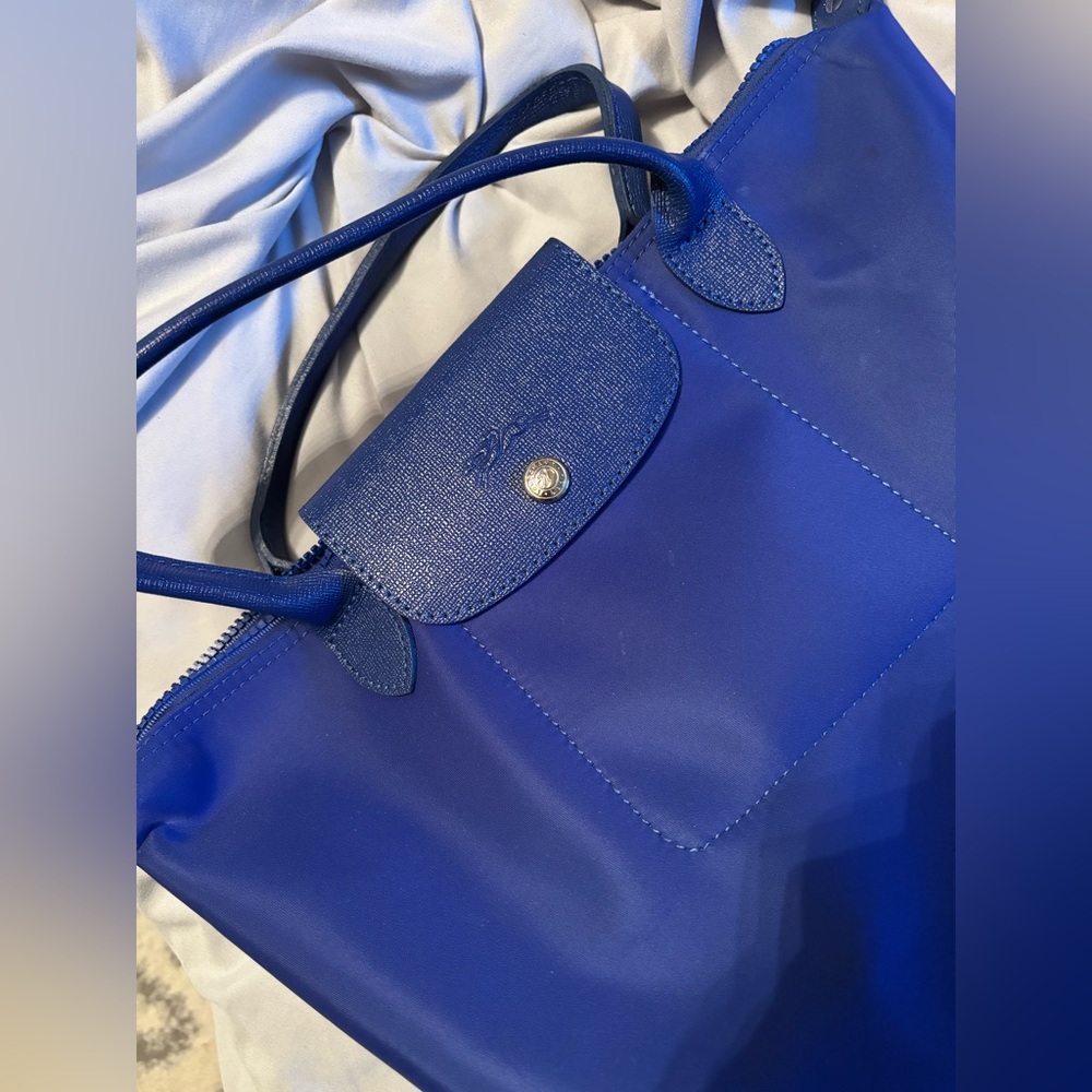 Longchamp Royal Blue Tote Bag
